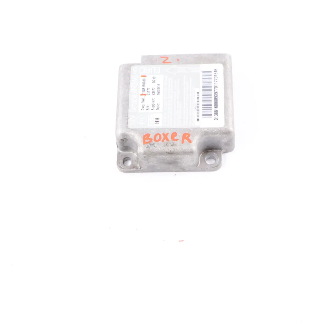 Citroen Relay Fiat Ducato Airbag Control Unit Module to Peugeot Boxer with Part number 1388160080 Peugeot Boxer Citroen Relay Fiat Ducato Airbag Control Unit Module - SKU 1388160080 - Part number 1388160080