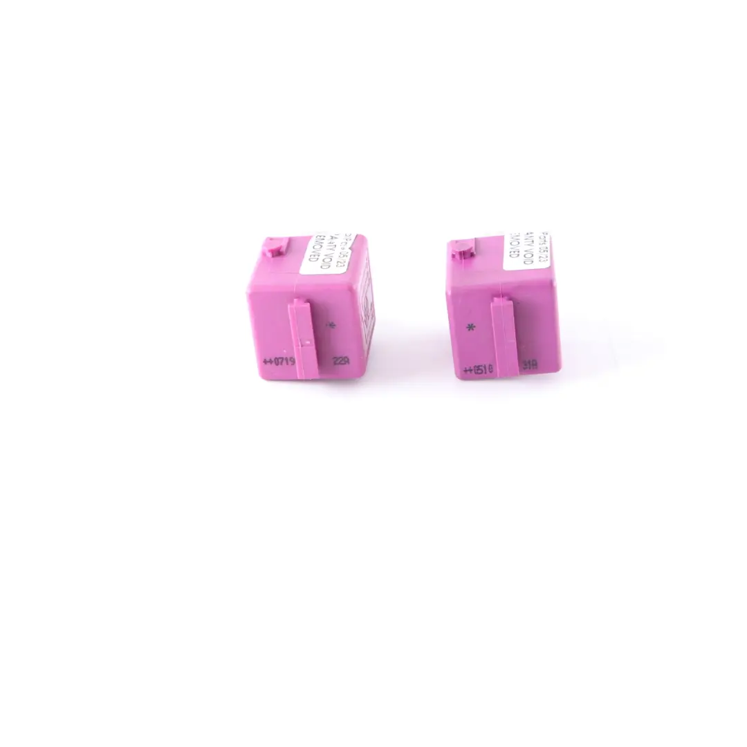 2x Change-Over Contact Relay Violet Set to BMW E36 E38 E85 Mini R52 R57 with Part number 1388911 BMW E36 E38 E85 Mini R52 R57 2x Change-Over Contact Relay Violet Set - SKU 1388911-1 - Part number 1388911