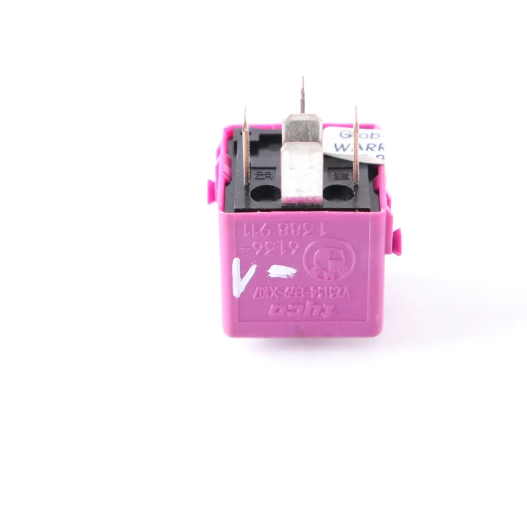 BMW E36 E38 E85 Mini R52 R57 2x Cambio de Contacto Relé Violeta Set - SKU 1388911-1 - Número de pieza 1388911