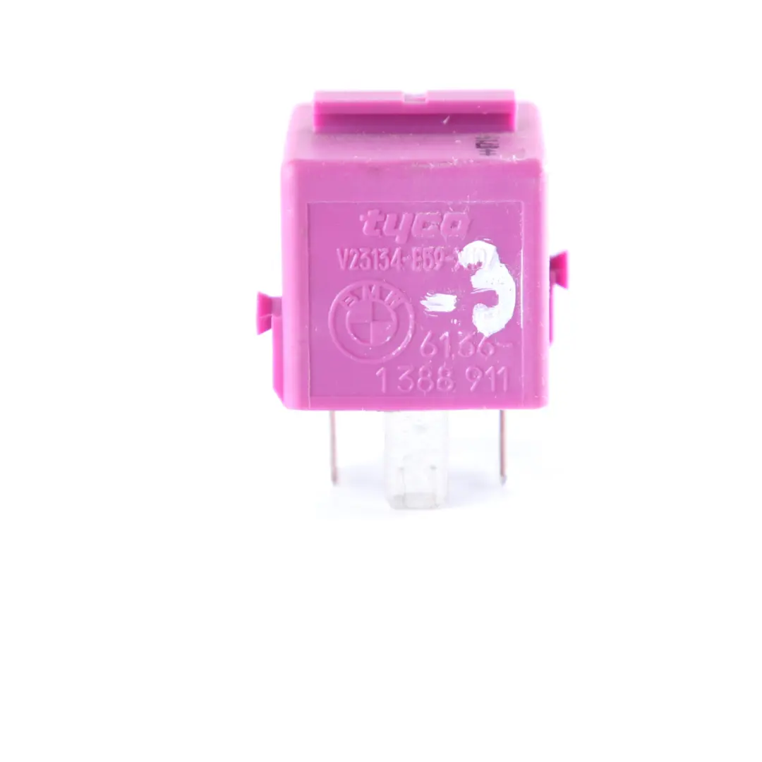 BMW E36 E38 E85 Mini R52 R57 5x Change-Over Contact Relay Violet Set - SKU 1388911-3 - Part number 1388911
