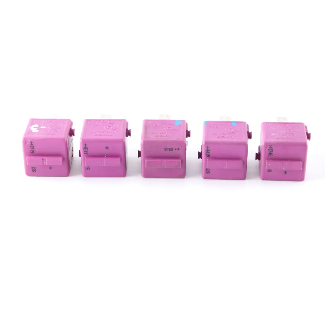 BMW E36 E38 E85 Mini R52 R57 5x Change-Over Contact Relay Violet Set - SKU 1388911-3 - Part number 1388911