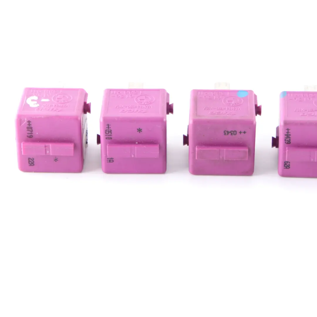 BMW E36 E38 E85 Mini R52 R57 5x Change-Over Contact Relay Violet Set - SKU 1388911-3 - Part number 1388911