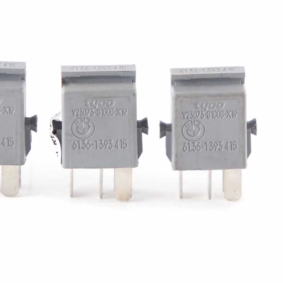 BMW E90 E91 F10 Mini R50 R52 Change Over Contact Relay Grey 5 Pins Set - SKU 1393415-2 - Part number 1393415