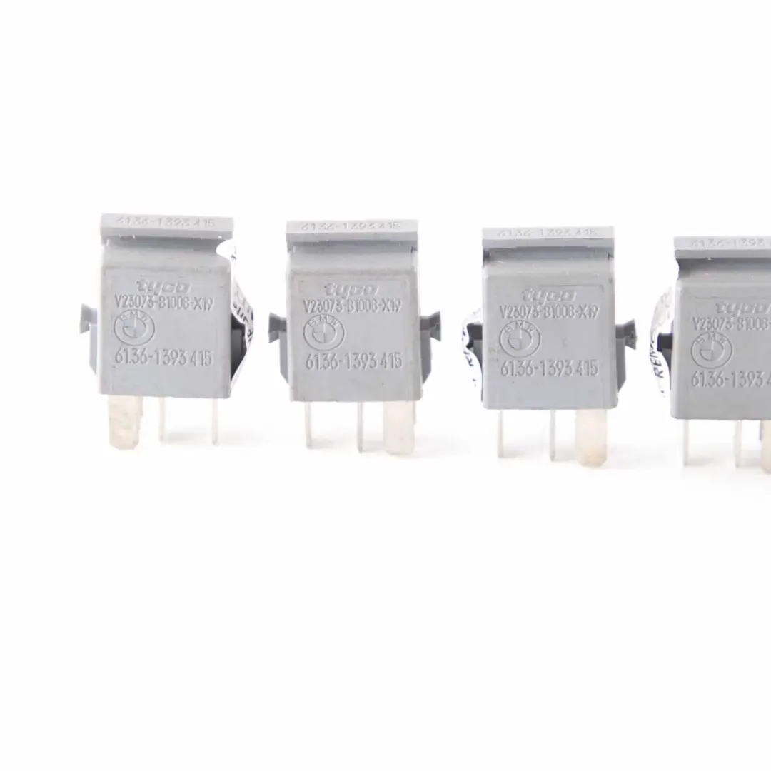 BMW E90 E91 F10 Mini R50 R52 Cambio de Contacto Relé Gris 5 Pins Set - SKU 1393415-3 - Número de pieza 1393415