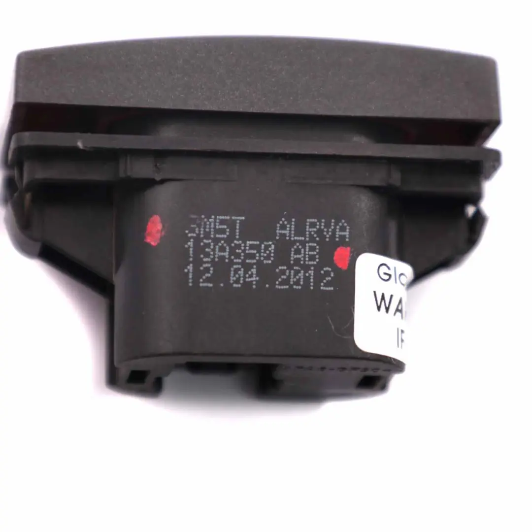 Ford Transit Pulsante interruttore allarme pericolo Unità di controllo - SKU 13A350AB - Numero di parte 13A350AB
