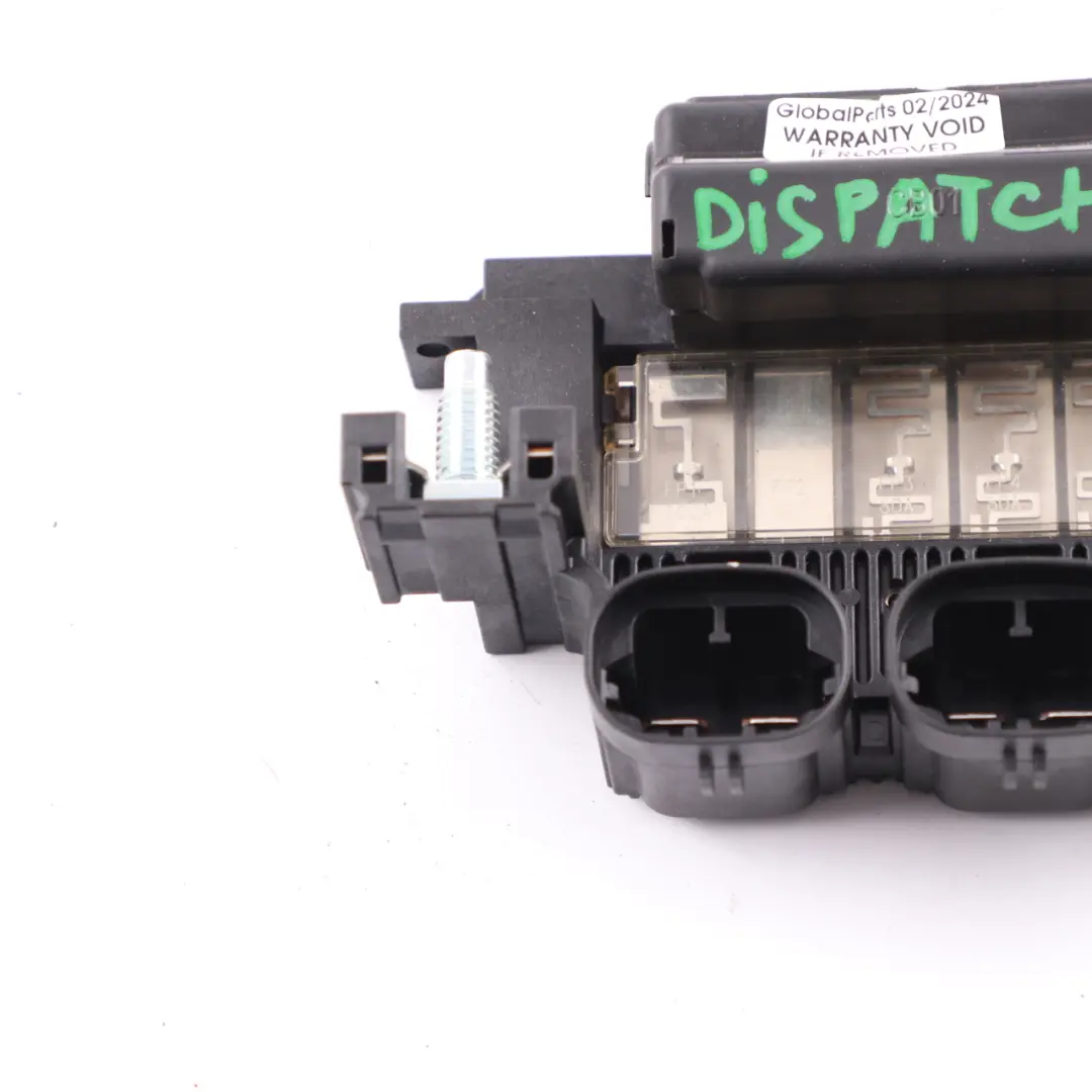 Citroen Dispatch Battery Fuse Box Panel Board Control Unit Module to with Part number 1400550780 Citroen Dispatch Battery Fuse Box Panel Board Control Unit Module - SKU 1400550780 - Part number 1400550780