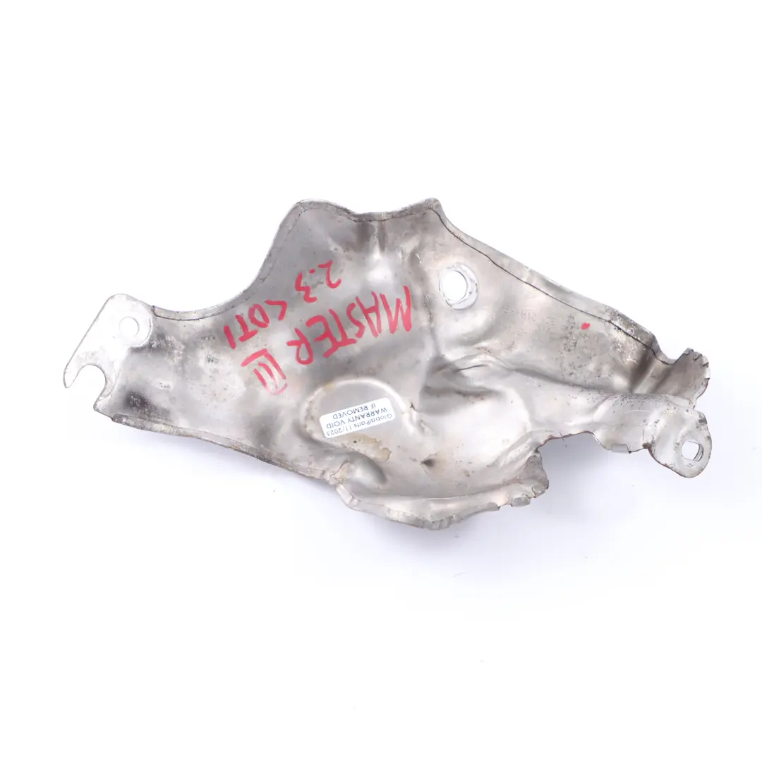 Plaque protection thermique pour Renault Master III Movano B 2.3 D Turbo à propos du numéro de pièce 140130121R Renault Master III Movano B 2.3 D Turbo Plaque protection thermique - SKU 140130121R - Numéro de pièce 140130121R