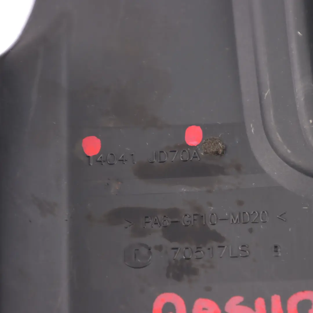 Górna Pokrywa Silnika Obudowa Wygłuszenie do Nissan Qashqai Diesel o numerze 14041JD70A Nissan Qashqai Diesel Górna Pokrywa Silnika Obudowa Wygłuszenie - SKU 14041JD70A - Numer Części 14041JD70A