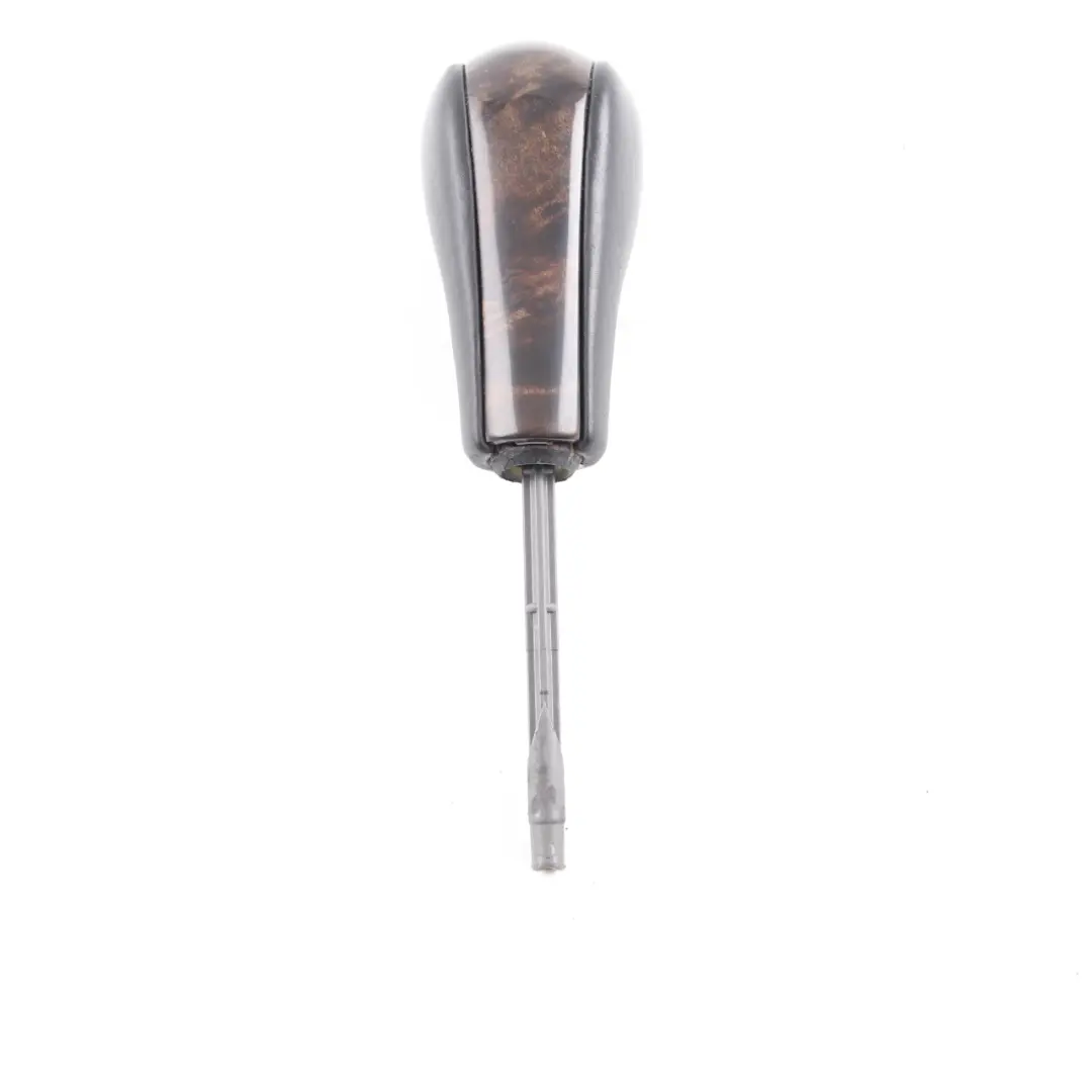 BMW X5 E53 Selector Lever Handle Leather Wood Ring Automatic - SKU 1423539-2 - Part number 1423539