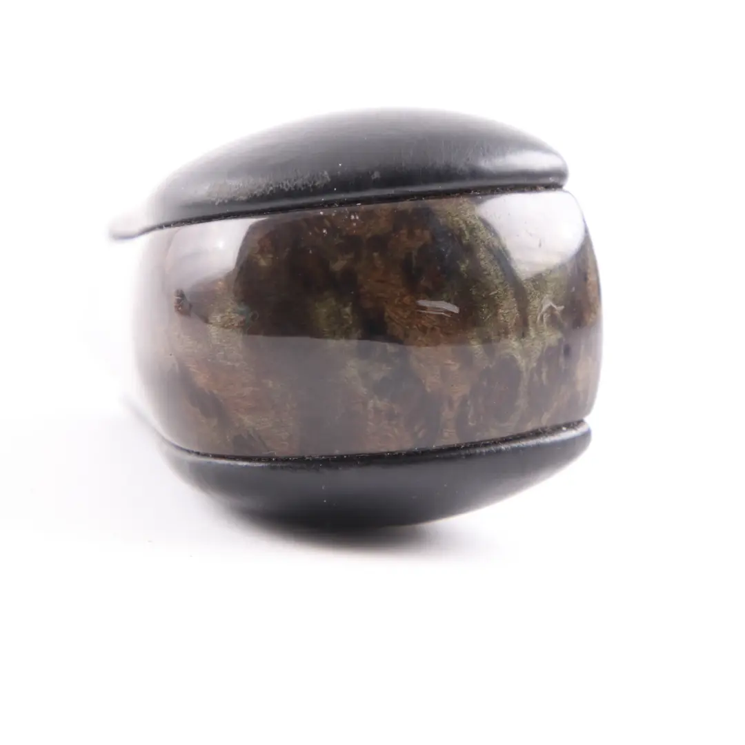 Selector Lever Handle Leather Wood Ring Automatic to BMW X5 E53 with Part number 1423539 BMW X5 E53 Selector Lever Handle Leather Wood Ring Automatic - SKU 1423539-2 - Part number 1423539