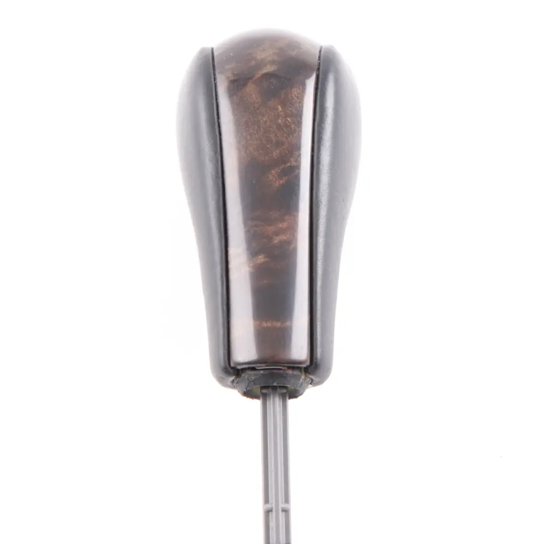 BMW X5 E53 Selector Lever Handle Leather Wood Ring Automatic - SKU 1423539-2 - Part number 1423539