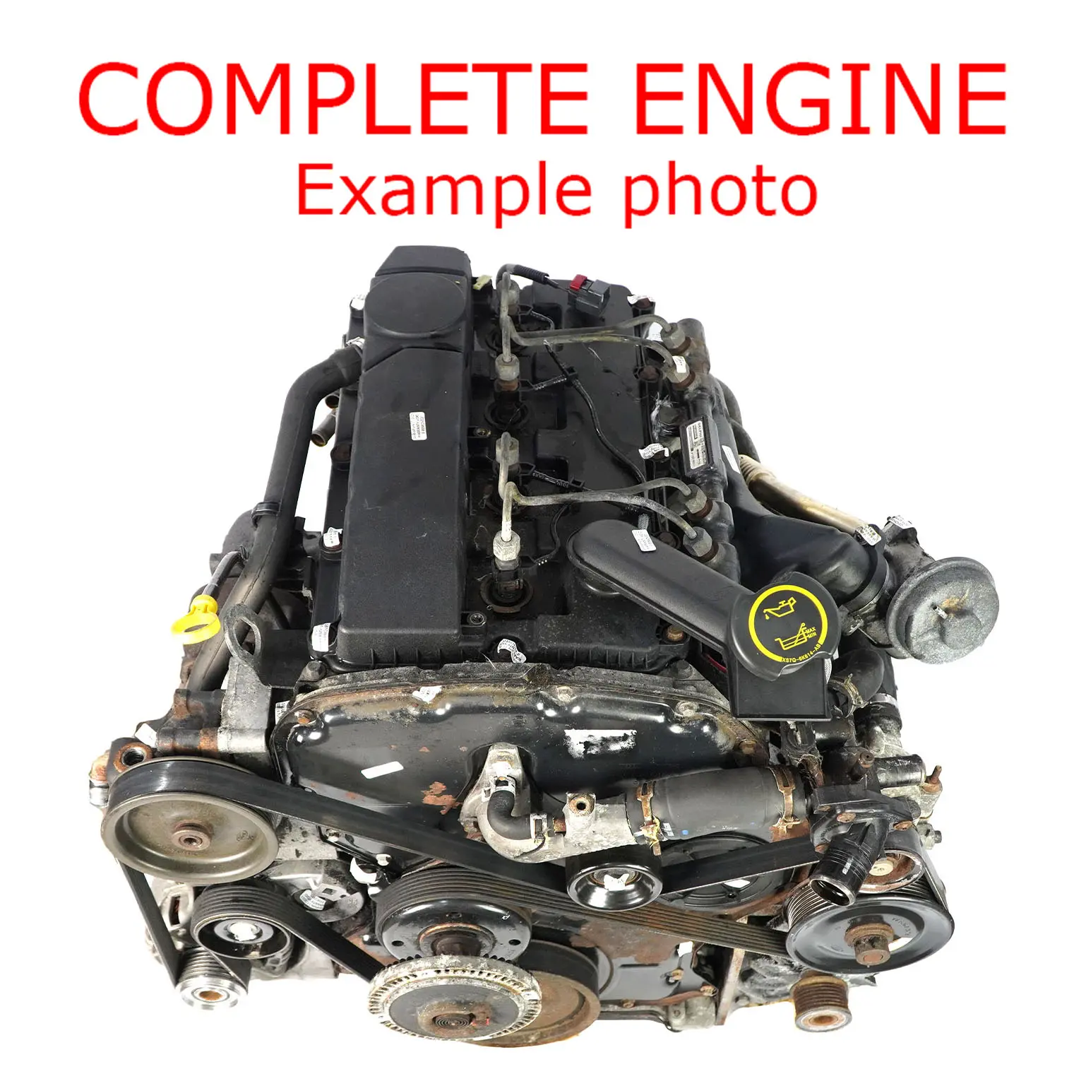 Ford Transit MK6 2.4 TDCi Diesel Unkomplett Motor H9FA 189 000 km, GARANTIE