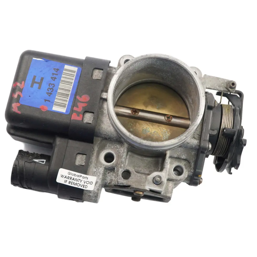 BMW E39 E46 M52 Benzyna Przepustnica Powietrza - SKU 1433414 - Numer Części 1433414