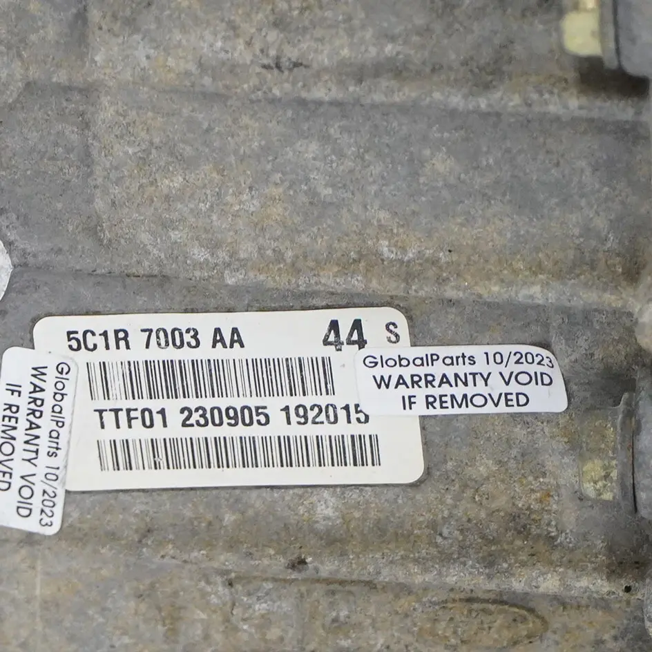 MK6 2.4 TDDi Boîte vitesses manuelle MT75 RWD 5C1R-7003-AA GARANTIE pour Ford Transit à propos du numéro de pièce 1435298 Ford Transit MK6 2.4 TDDi Boîte vitesses manuelle MT75 RWD 5C1R-7003-AA GARANTIE - SKU 1435298 - Numéro de pièce 1435298