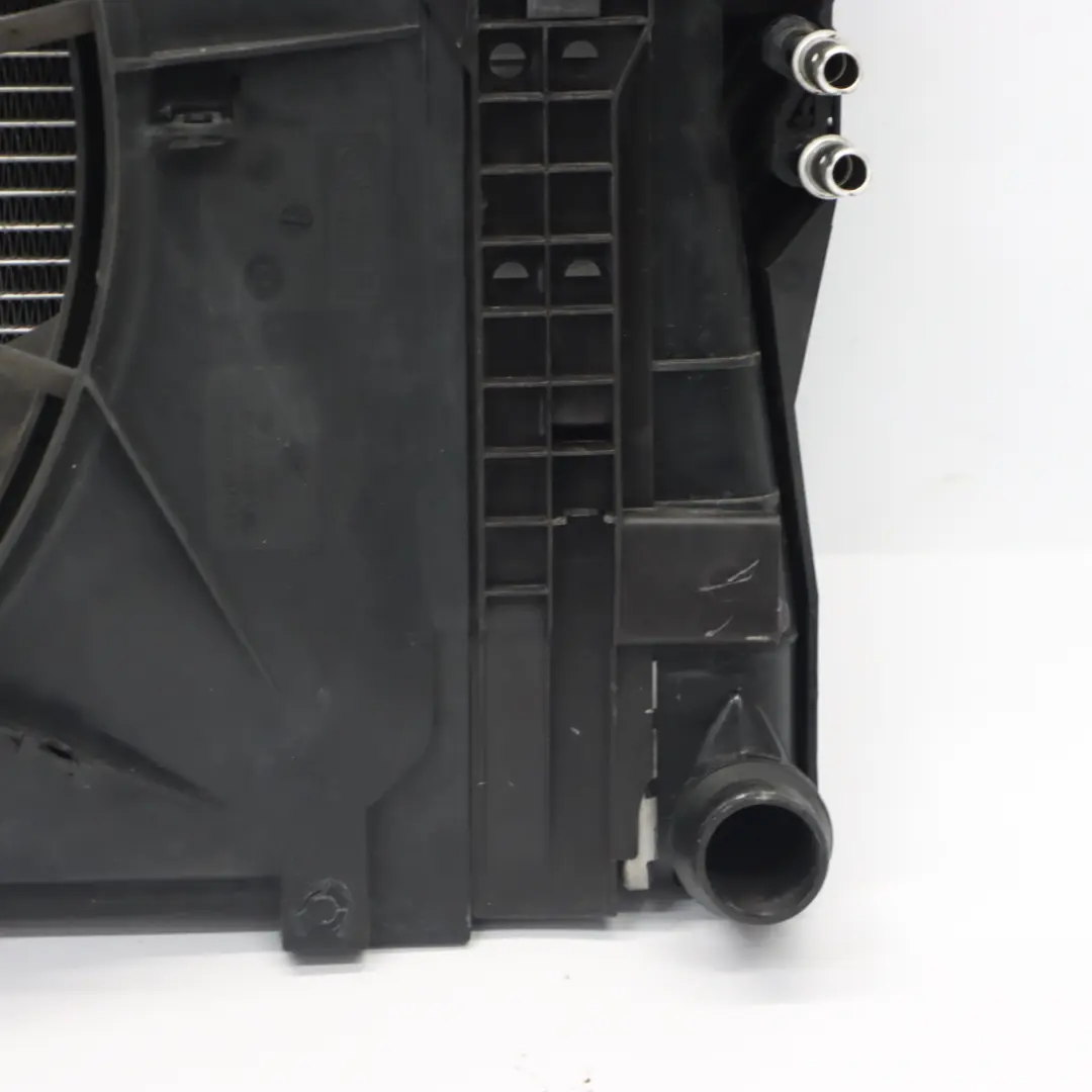 BMW E46 M47 M47N Radiator Fan Complete Coolant Fan Housing Motor 390W - SKU 1436261 - Part number 1436261