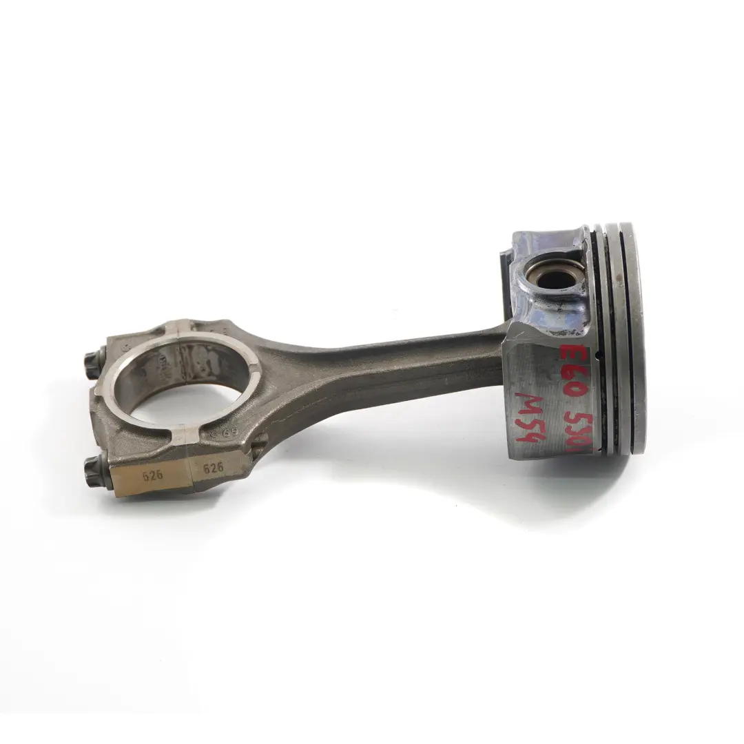 M54 Motor Gasolina Piston Biela Conrod Connecting Rod para BMW E53 E60 E65 E83 con número de pieza 1437210 BMW E53 E60 E65 E83 M54 Motor Gasolina Piston Biela Conrod Connecting Rod - SKU 1437210 - Número de pieza 1437210