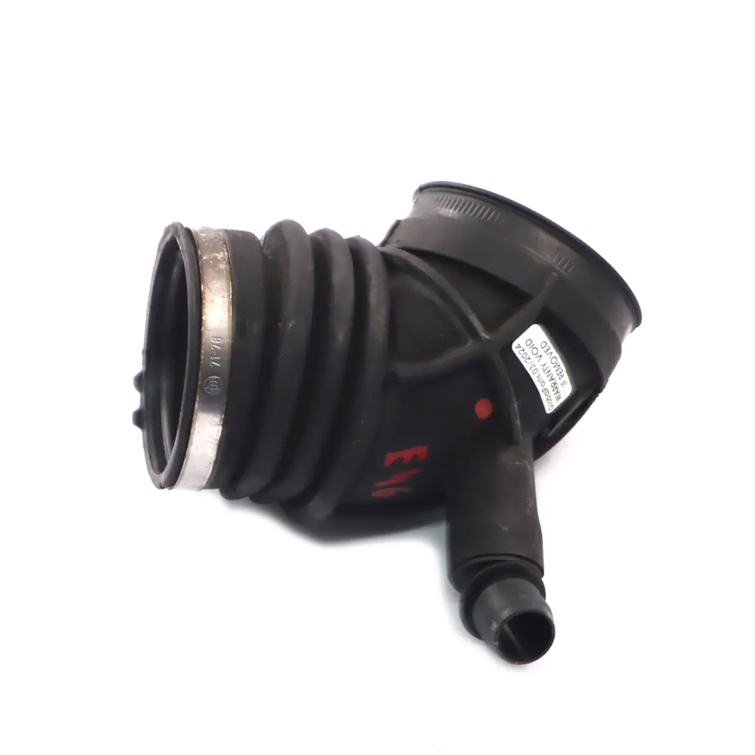 M43 Rubber Boot Air Intake Mass Flow Sensore Hose to BMW E46 with Part number 1437355 BMW E46 M43 Rubber Boot Air Intake Mass Flow Sensore Hose - SKU 1437355 - Part number 1437355