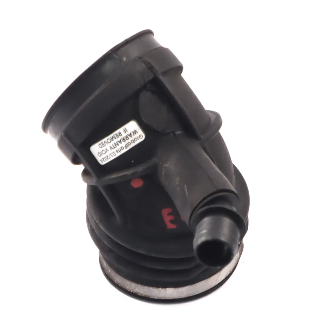 BMW E46 M43 Bota de goma admisión aire flujo másico Sensore Manguera - SKU 1437355 - Número de pieza 1437355