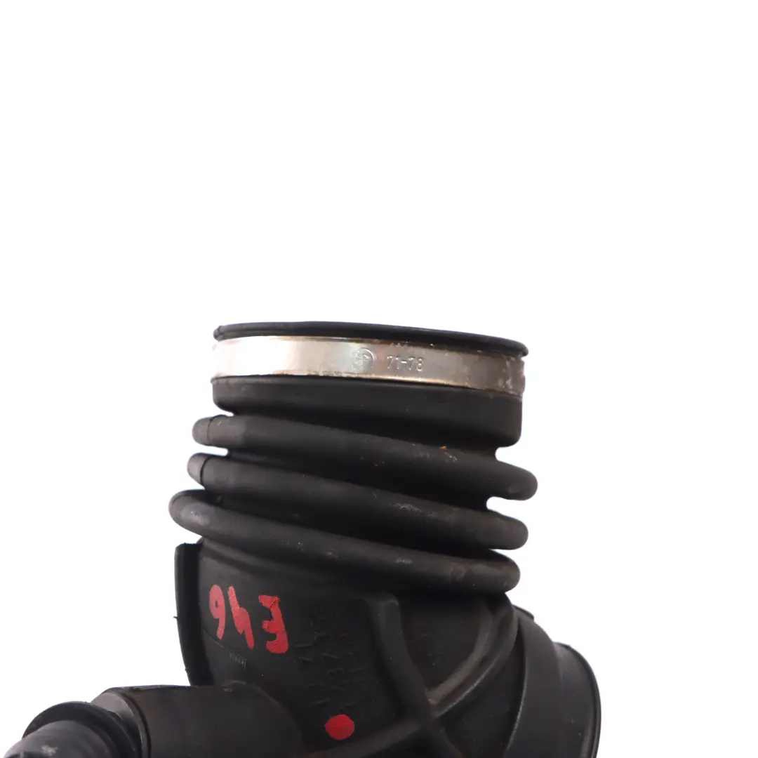 M43 Rubber Boot Air Intake Mass Flow Sensore Hose to BMW E46 with Part number 1437355 BMW E46 M43 Rubber Boot Air Intake Mass Flow Sensore Hose - SKU 1437355 - Part number 1437355