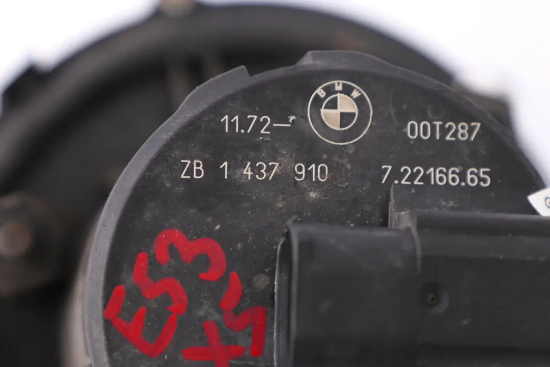 Smog Emissione Pompa Aria Secondaria per BMW X5 E53 con numero di parte 1437910 BMW X5 E53 Smog Emissione Pompa Aria Secondaria - SKU 1437910 - Numero di parte 1437910