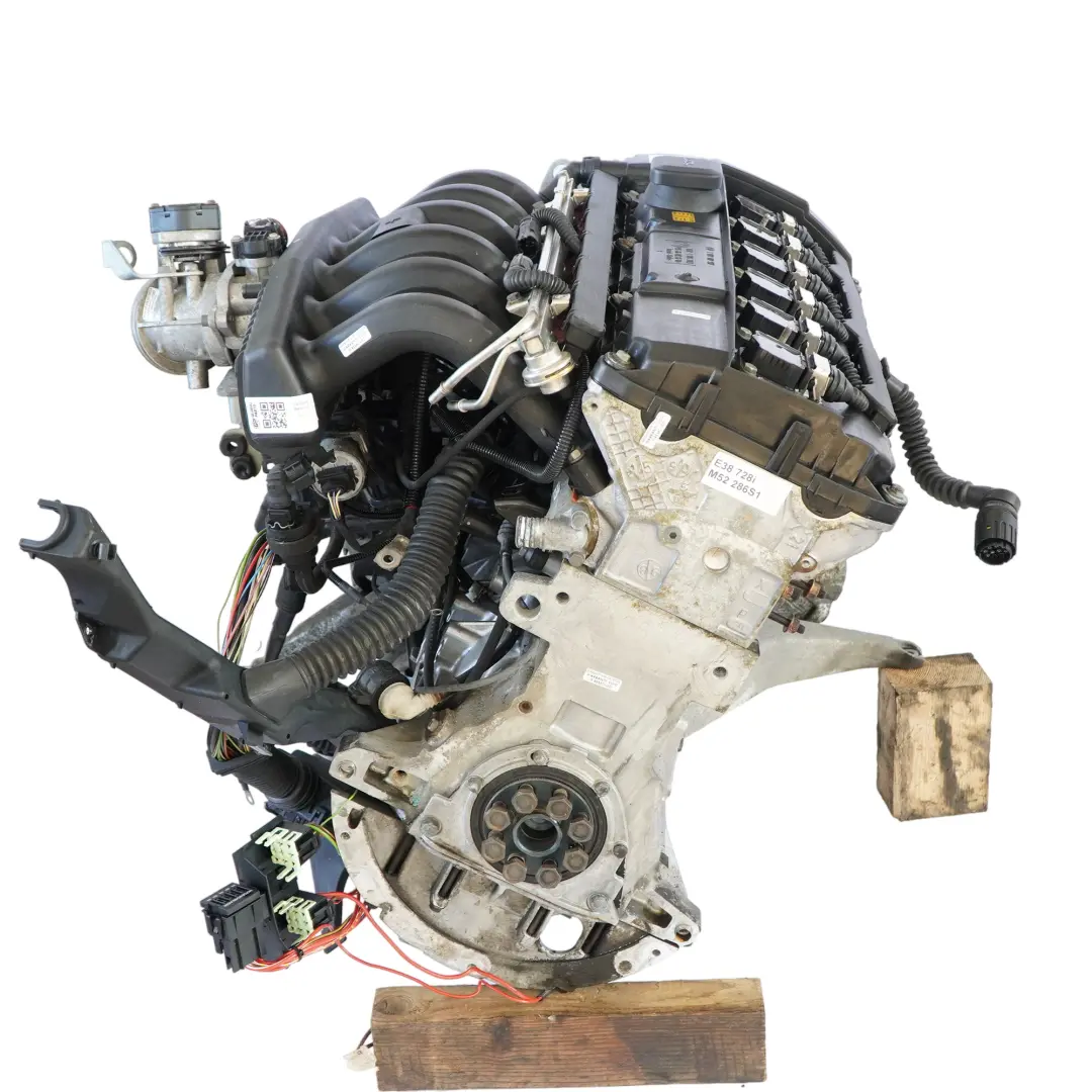 BMW E38 728i M52 Kompletter Motor 286S1 Benzin M52B28 193PS GARANTIE - SKU 1438689-1 - Teilenummer 1438689