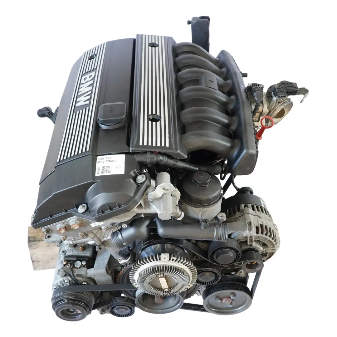 BMW E38 728i M52 Silnik Goły Słupek 286S1 Benzyna M52B28 193KM - SKU 1438689 - Numer Części 1438689