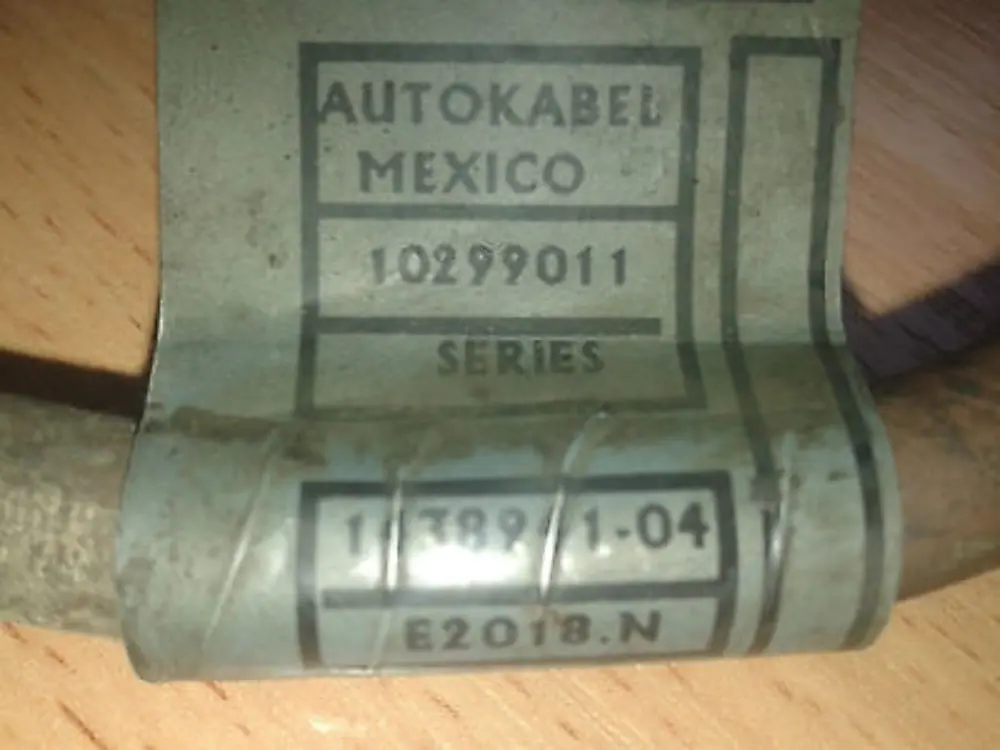 BMW X5 E53 Cavo Di Massa Alternatore Benzina - SKU 1438941 - Numero di parte 12421438941