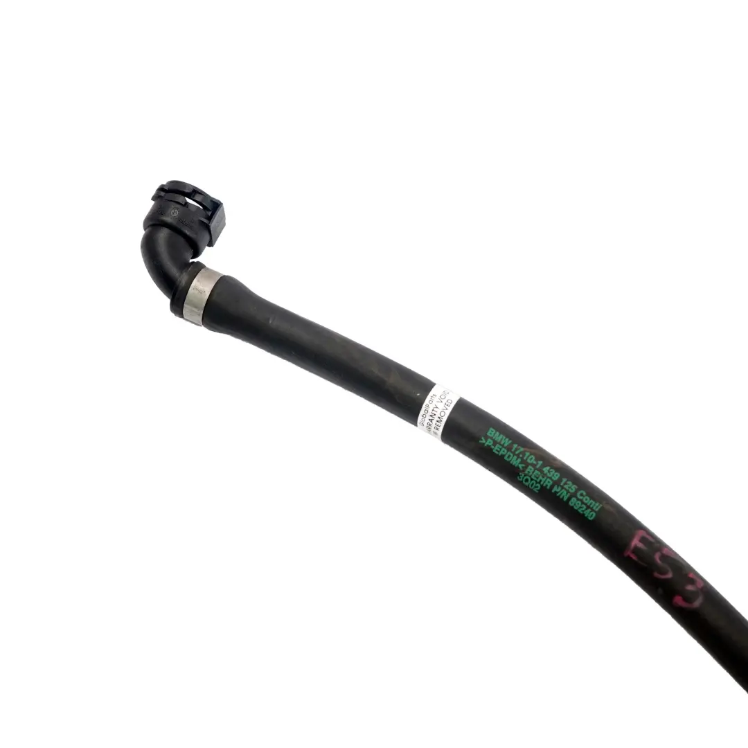 BMW X5 Series E53 Engine Cooling Radiator Expansion Tank Hose Petrol - SKU 1439125 - Part number 1439125