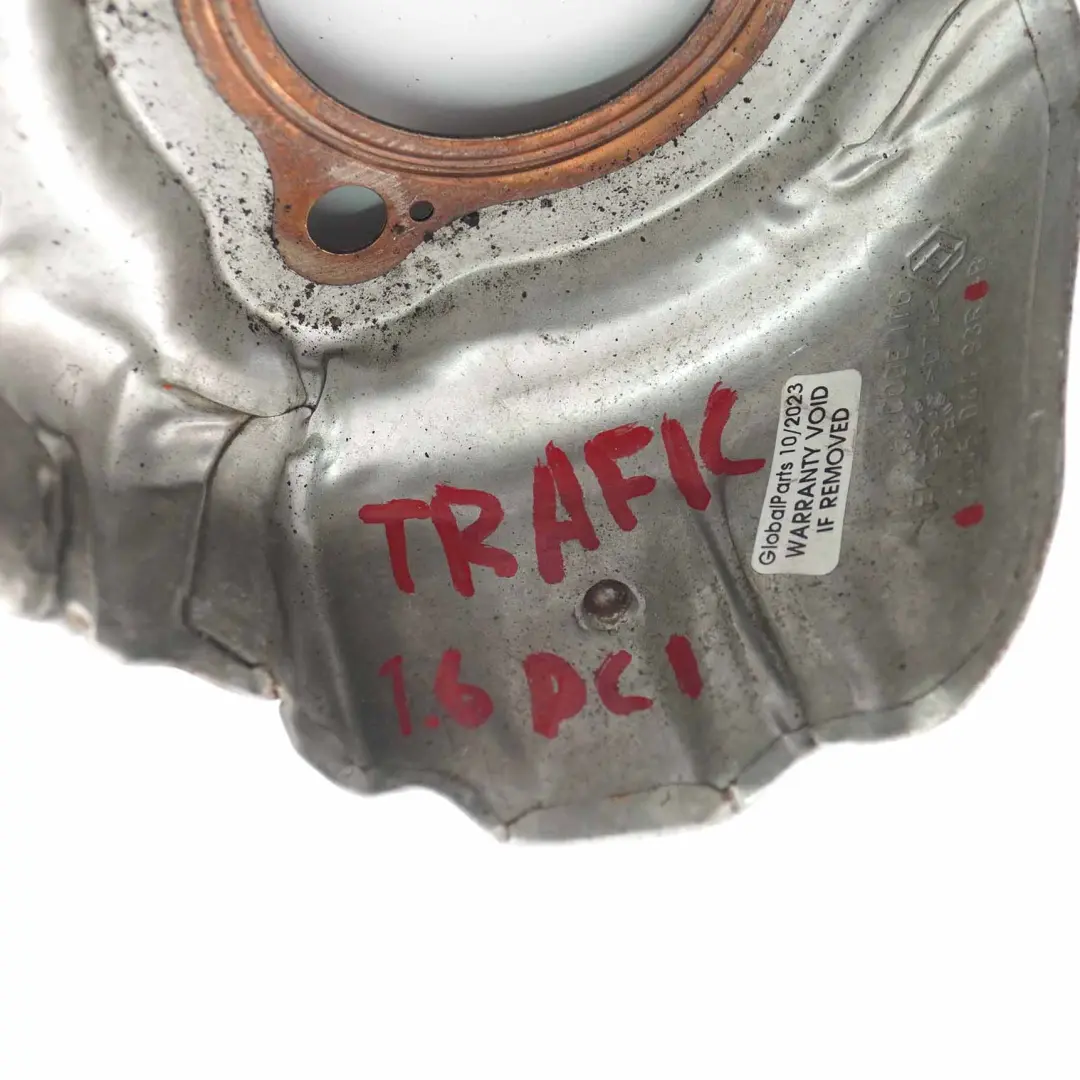 térmico Placa de protección del turbo para Renault Trafic III Escudo con número de pieza 144504493R Renault Trafic III Escudo térmico Placa de protección del turbo - SKU 144504493R - Número de pieza 144504493R