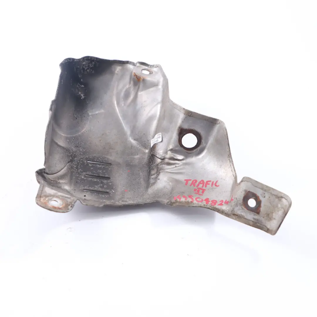 Exhaust Heat Shield Plate Diesel to Renault Trafic III Vauxhall Vivaro B with Part number 144504824R Renault Trafic III Vauxhall Vivaro B Exhaust Heat Shield Plate Diesel - SKU 144504824R - Part number 144504824R
