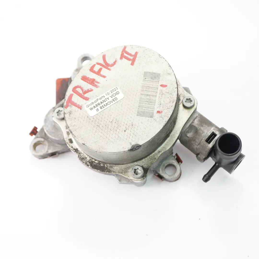 Vacuum Pump to Renault Trafic II Vauxhall Vivaro A 2.0 DCI Diesel with Part number 146502570R Renault Trafic II Vauxhall Vivaro A 2.0 DCI Diesel Vacuum Pump - SKU 146502570R - Part number 146502570R