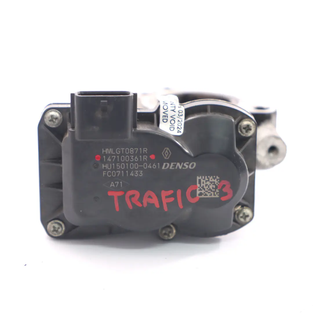 2.0dCi Diesel Exhaust Gas Valve to EGR Renault Trafic III Nissan NV300 with Part number 147100361R EGR Renault Trafic III Nissan NV300 2.0dCi Diesel Exhaust Gas Valve - SKU 147100361R - Part number 147100361R