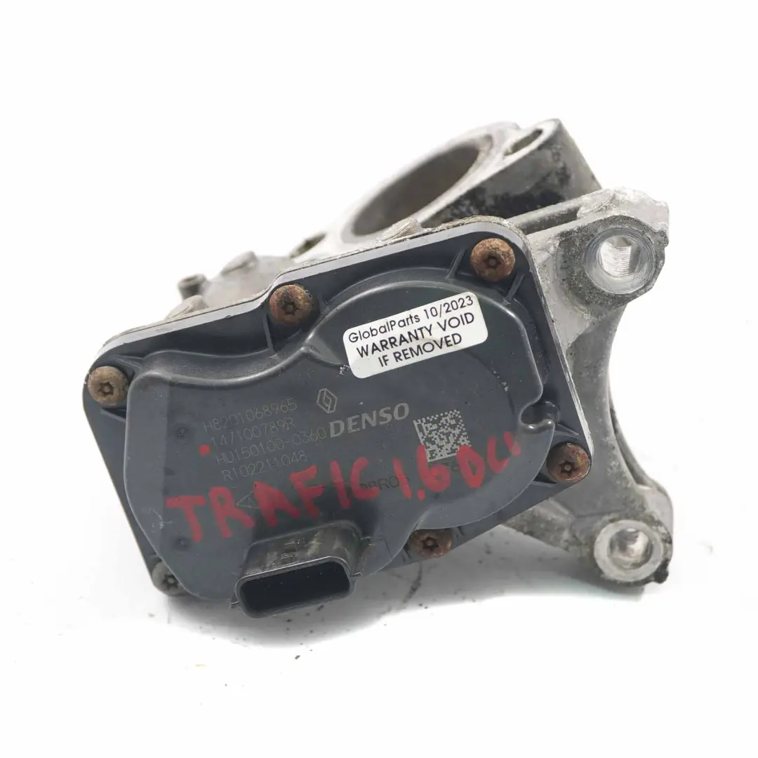 Válvula EGR Escape Denso HU150100-0360 para Renault Trafic III 1.6 Dci con número de pieza 147100789R Renault Trafic III 1.6 Dci Válvula EGR Escape Denso HU150100-0360 - SKU 147100789R - Número de pieza 147100789R