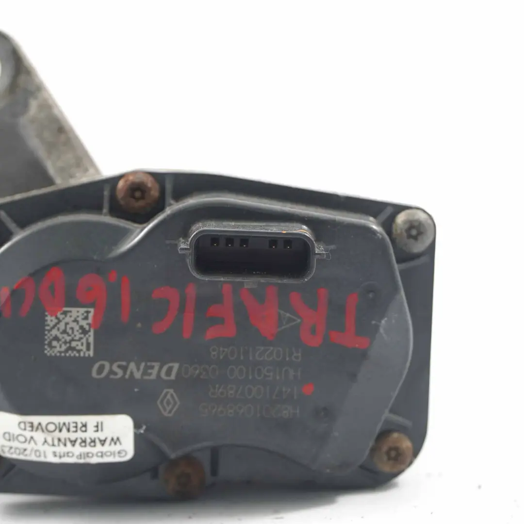 AGR Ventil Auspuff Denso HU150100-0360 für Renault Trafic III 1.6 Dci mit Teilenummer 147100789R Renault Trafic III 1.6 Dci AGR Ventil Auspuff Denso HU150100-0360 - SKU 147100789R - Teilenummer 147100789R