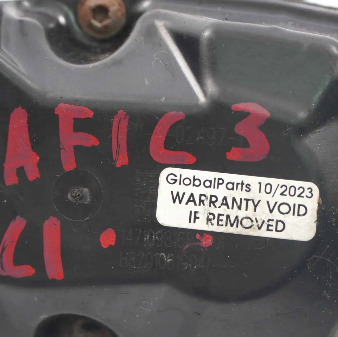 Renault Trafic III 1.6 DCI Valvola EGR Unità di scarico Valeo - SKU 147109816R - Numero di parte 147109816R