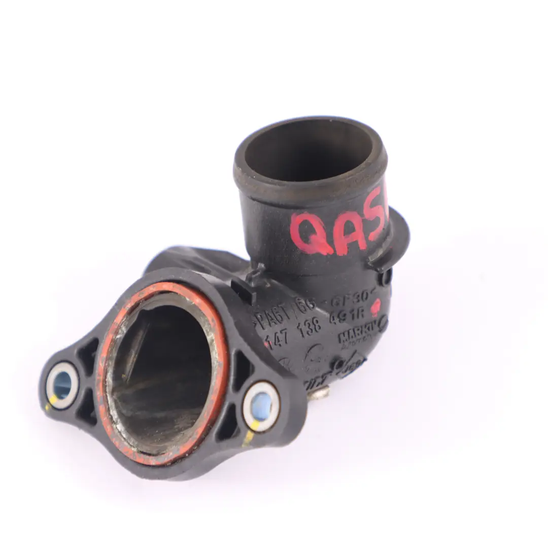 Nissan Qashqai Renault 1.5 dCi Egr Kühler Kühlmittel Wasser Flansch - SKU 147138491R - Teilenummer 147138491R