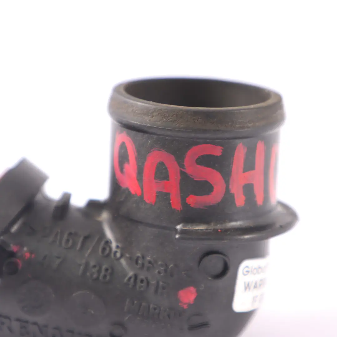 Nissan Qashqai Renault 1.5 dCi Egr Cooler Coolant Water Flange - SKU 147138491R - Part number 147138491R