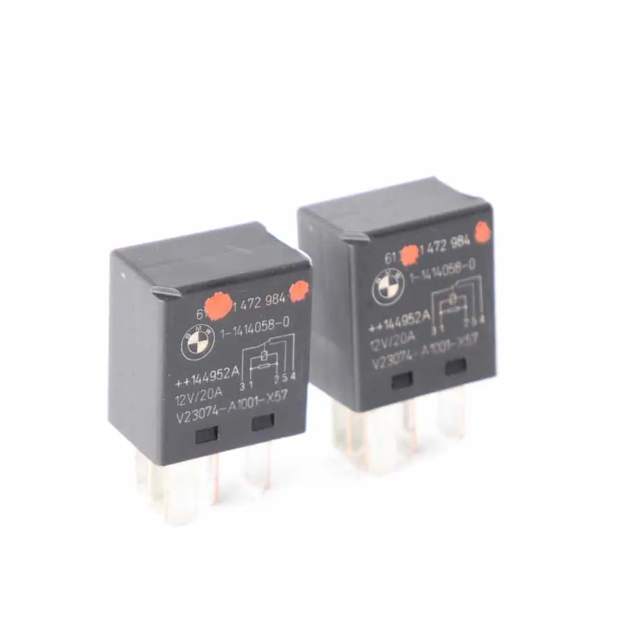 5-Pin Black Relay Wiper Set to Mini R50 R52 R53 R55 R56 R57 R58 R59 R60 with Part number 1472984 Mini R50 R52 R53 R55 R56 R57 R58 R59 R60 5-Pin Black Relay Wiper Set - SKU 1472984-1 - Part number 1472984