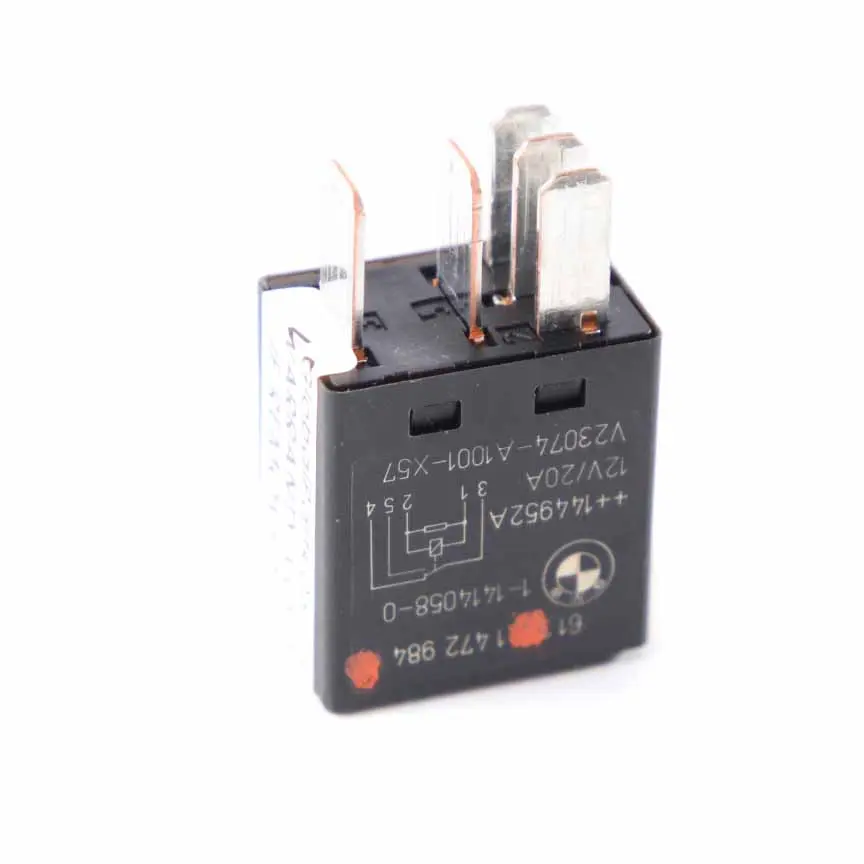 5-Pin Black Relay Wiper Set to Mini R50 R52 R53 R55 R56 R57 R58 R59 R60 with Part number 1472984 Mini R50 R52 R53 R55 R56 R57 R58 R59 R60 5-Pin Black Relay Wiper Set - SKU 1472984-1 - Part number 1472984