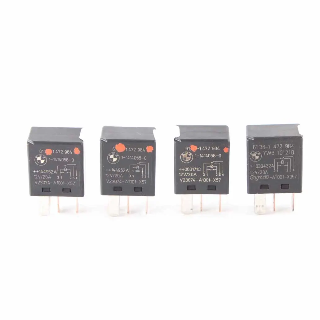 Mini R50 R52 R53 R55 R56 R57 R60 5-Pin Jeu d'essuie glaces relais noir 1472984