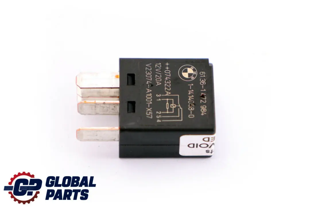 Mini R50 R52 R53 R55 R56 R57 R58 R59 Set tergicristallo 5 pin nero relè - SKU 1472984-2 - Numero di parte 1472984