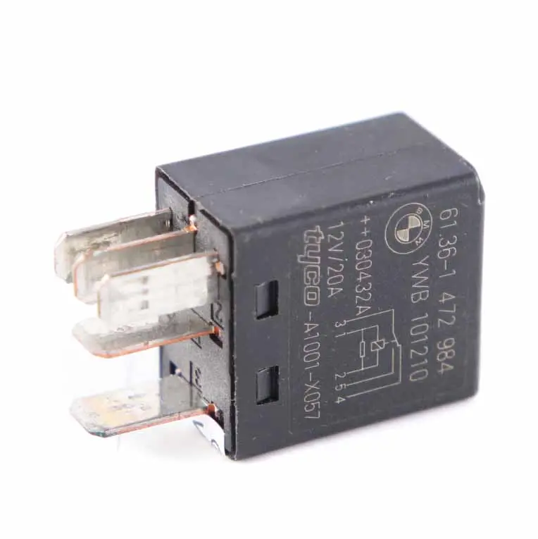5-Pin Schwarz Relais Wischer Set für Mini R50 R52 R53 R56 R57 R58 R59 R60 mit Teilenummer 1472984 Mini R50 R52 R53 R56 R57 R58 R59 R60 5-Pin Schwarz Relais Wischer Set - SKU 1472984-2 - Teilenummer 1472984