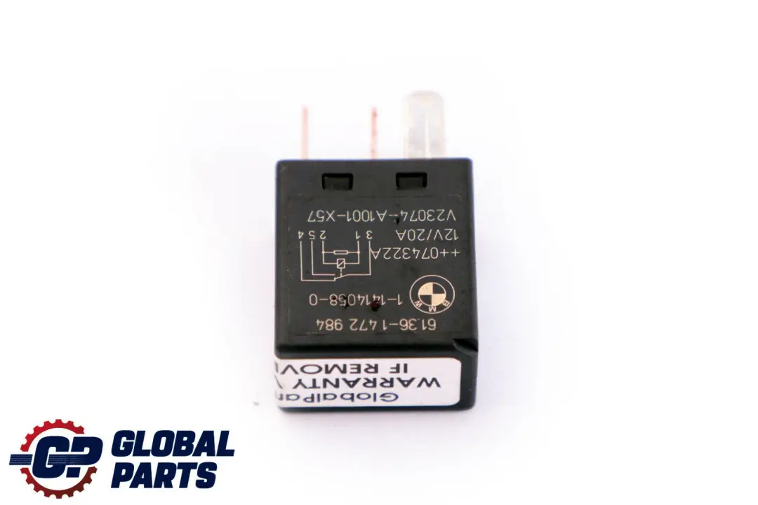 Mini R50 R53 R55 R56 Przekaźnik Zestaw - SKU 1472984-3 - Numer Części 1472984