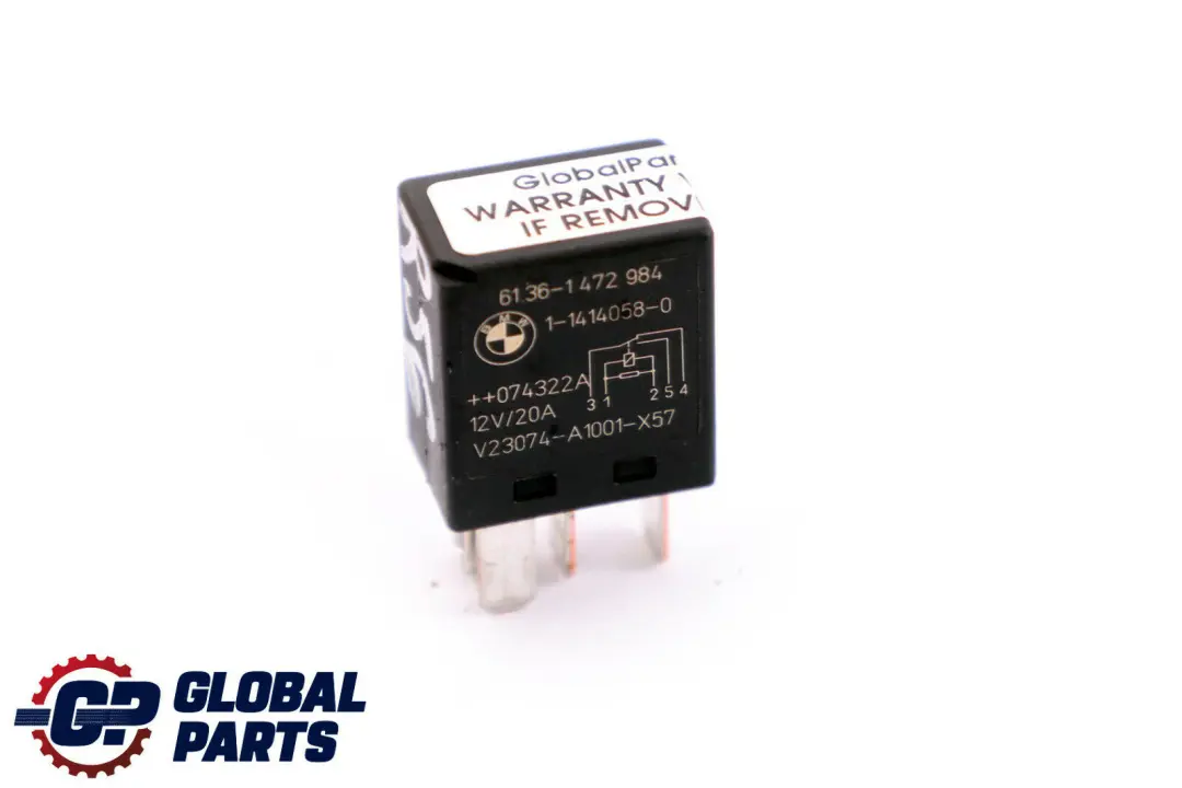 E55 R56 Przekaźnik TYCO 472984 MINI R50 R53 - SKU 1472984 - Numer Części 1472984