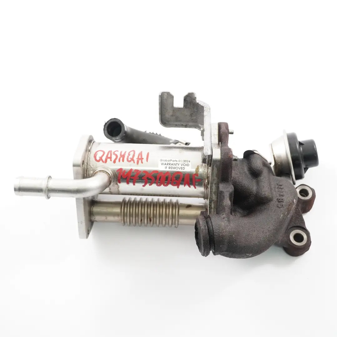 Dacia 1.5 dCi AGR-Ventil AGR-Ventilkühler für Nissan Qashqai Renault mit Teilenummer 1473500QAF Nissan Qashqai Renault Dacia 1.5 dCi AGR-Ventil AGR-Ventilkühler - SKU 1473500QAF - Teilenummer 1473500QAF