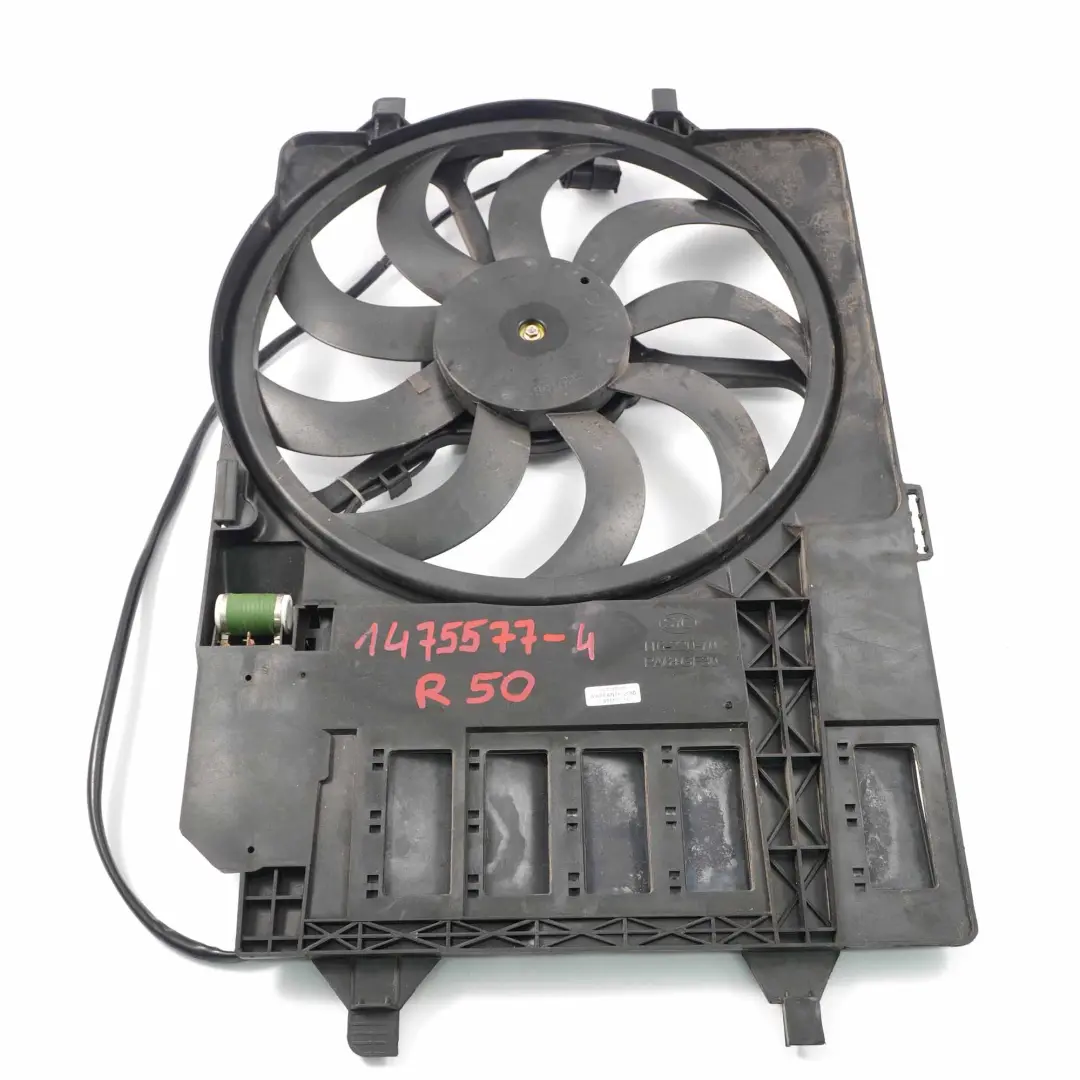Gasolina Motor Refrigeracion Radiador Ventilador Carcasa SYC 116-220-70 para Mini R50 con número de pieza 1475577 Mini R50 Gasolina Motor Refrigeracion Radiador Ventilador Carcasa SYC 116-220-70 - SKU 1475577-4 - Número de pieza 1475577