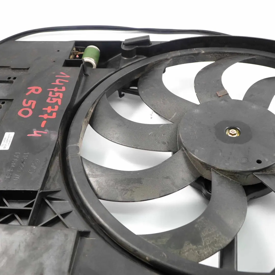 Mini R50 Gasolina Motor Refrigeracion Radiador Ventilador Carcasa SYC 116-220-70 - SKU 1475577-4 - Número de pieza 1475577
