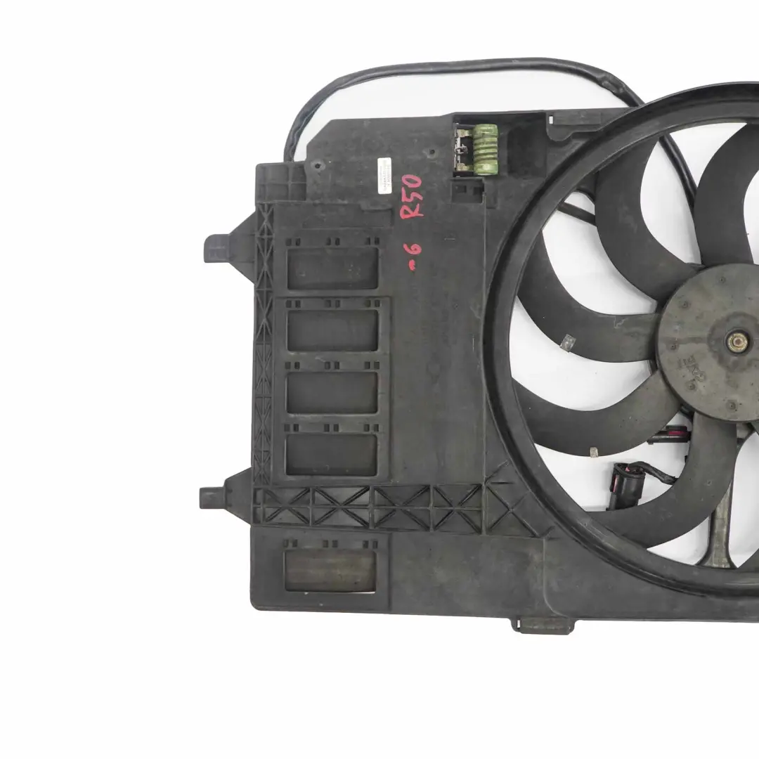 Radiator Fan Mini R50 R53 Petrol Engine Cooling Unit Shroud Housing to with Part number 1475577 Radiator Fan Mini R50 R53 Petrol Engine Cooling Unit Shroud Housing - SKU 1475577-6 - Part number 1475577