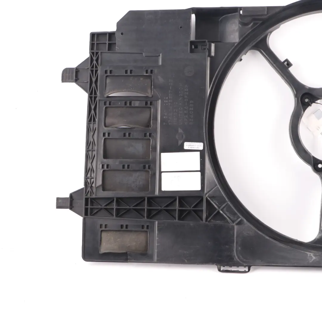 Radiator Fan Frame Mini R50 R53 Petrol Engine W10 W11 Shroud Housing to with Part number 1475577 Radiator Fan Frame Mini R50 R53 Petrol Engine W10 W11 Shroud Housing - SKU 1475577-7 - Part number 1475577