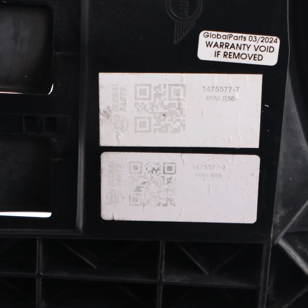 ventola radiatore Mini R50 R53 Motore benzina W10 W11 Alloggiamento per con numero di parte 1475577 ventola radiatore Mini R50 R53 Motore benzina W10 W11 Alloggiamento - SKU 1475577-7 - Numero di parte 1475577